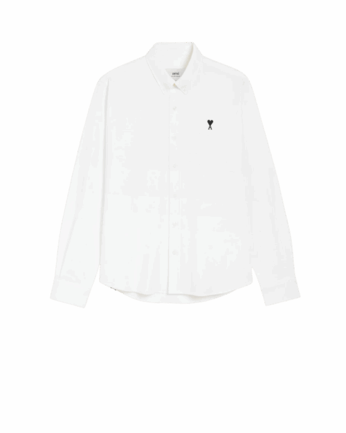 Chemise Coton blanc Cœur Noir