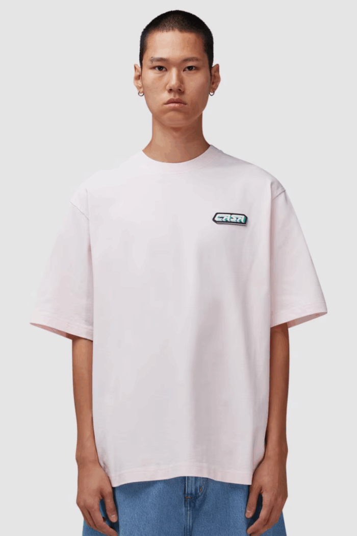 Tee-Shirt Oversize Casa Racing Rose