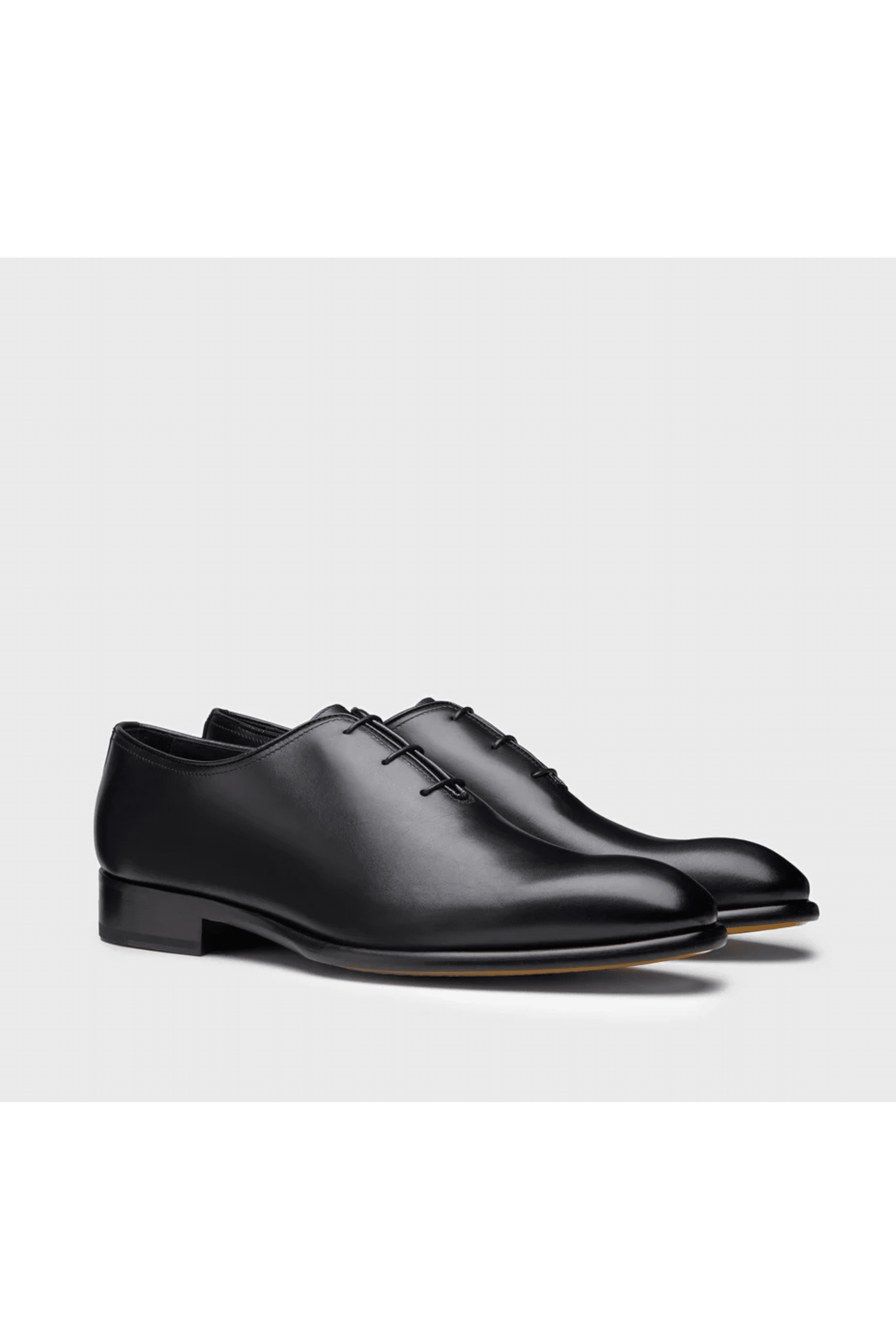 Chaussures à Lacets Cuir Noir