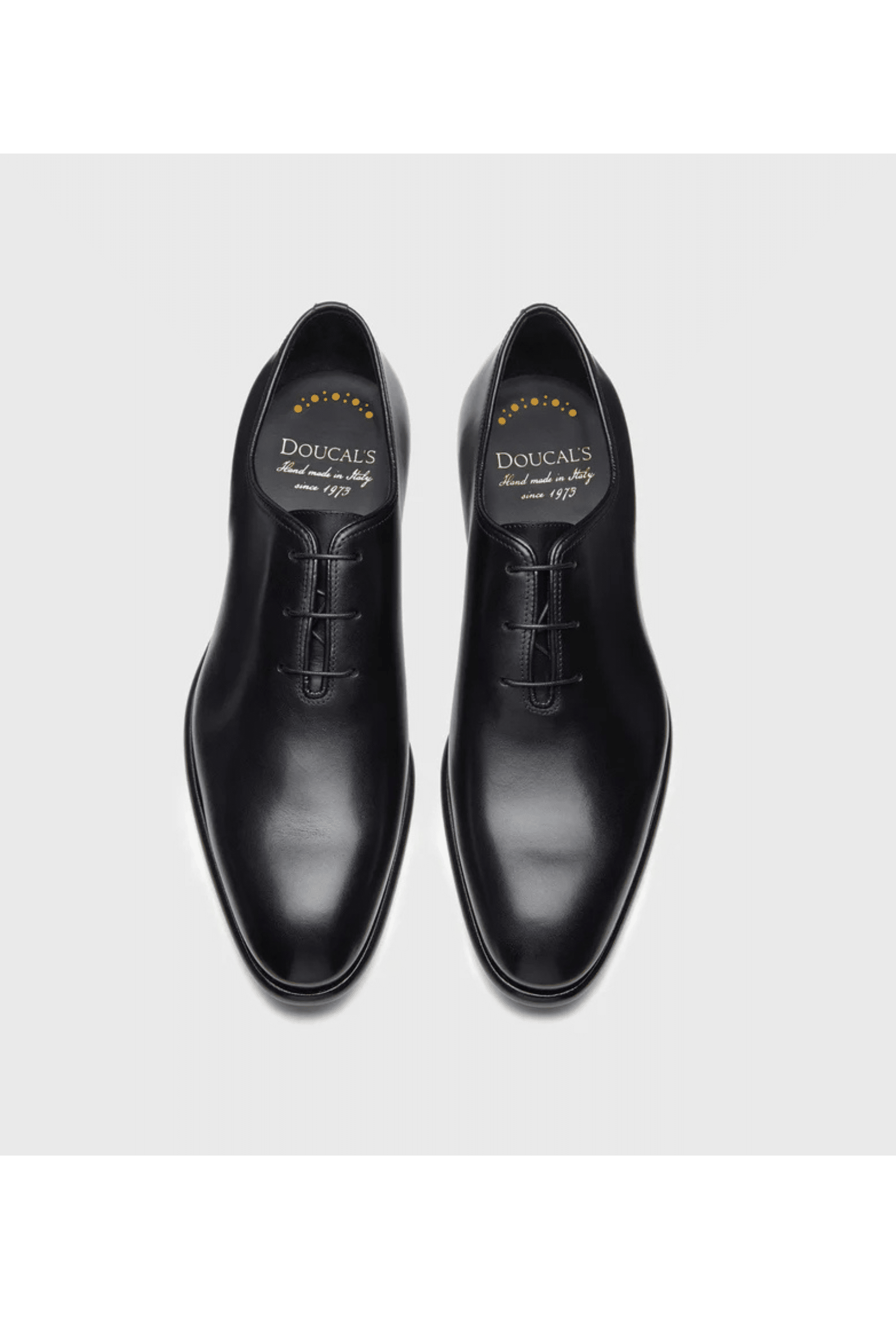 Chaussures à Lacets Cuir Noir