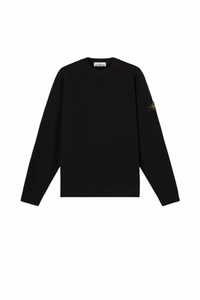 Sweat Coton Noir Logo
