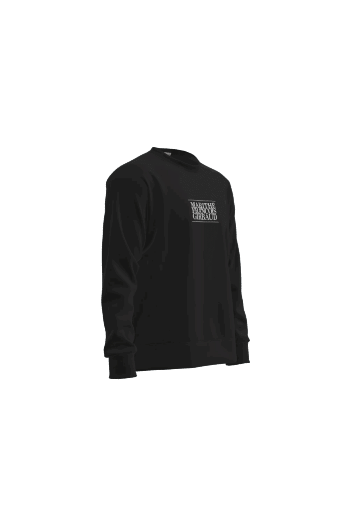 Sweat Regular Coton Noir