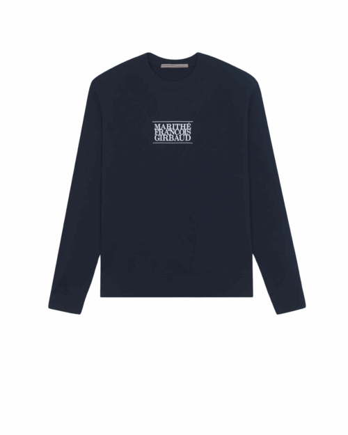 Sweat Regular Coton Marine