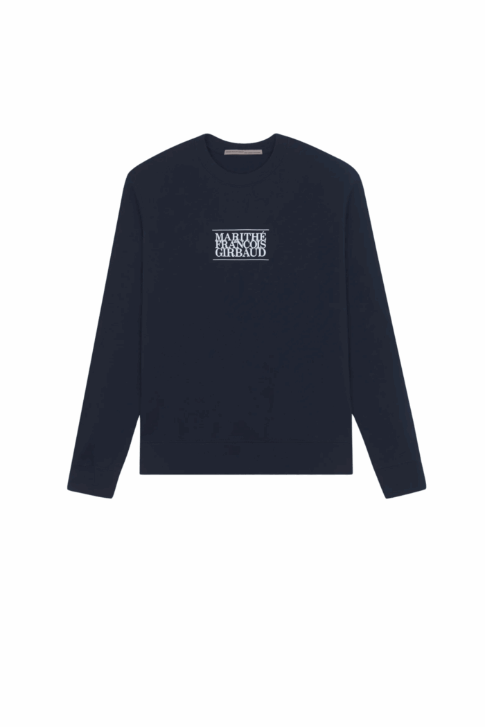 Sweat Regular Coton Marine