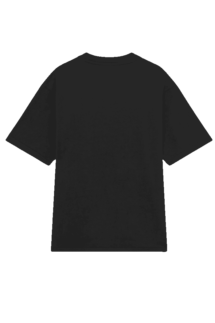 Tee-Shirt Coton Noir Logo