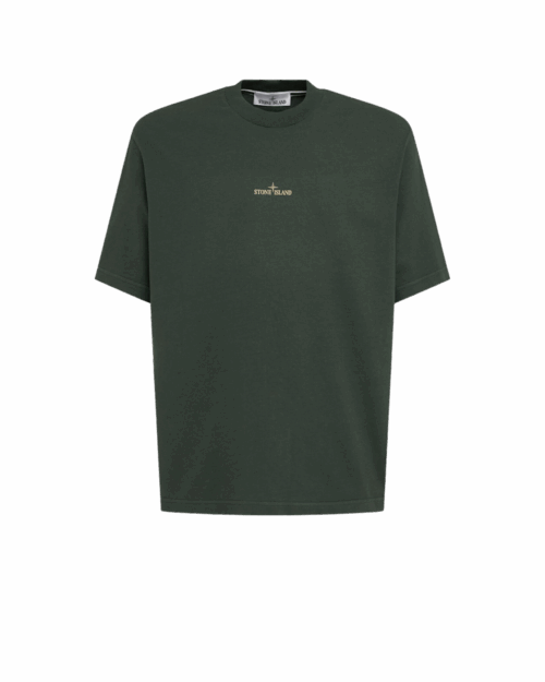 Tee-Shirt Logo Coton Vert
