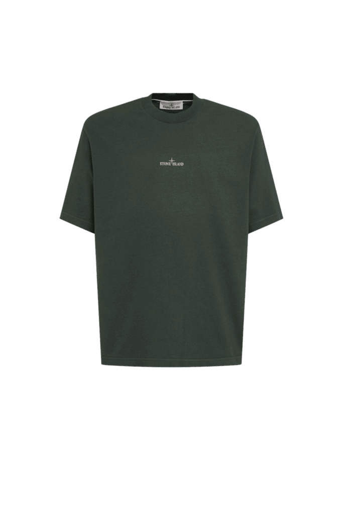 Tee-Shirt Logo Coton Vert