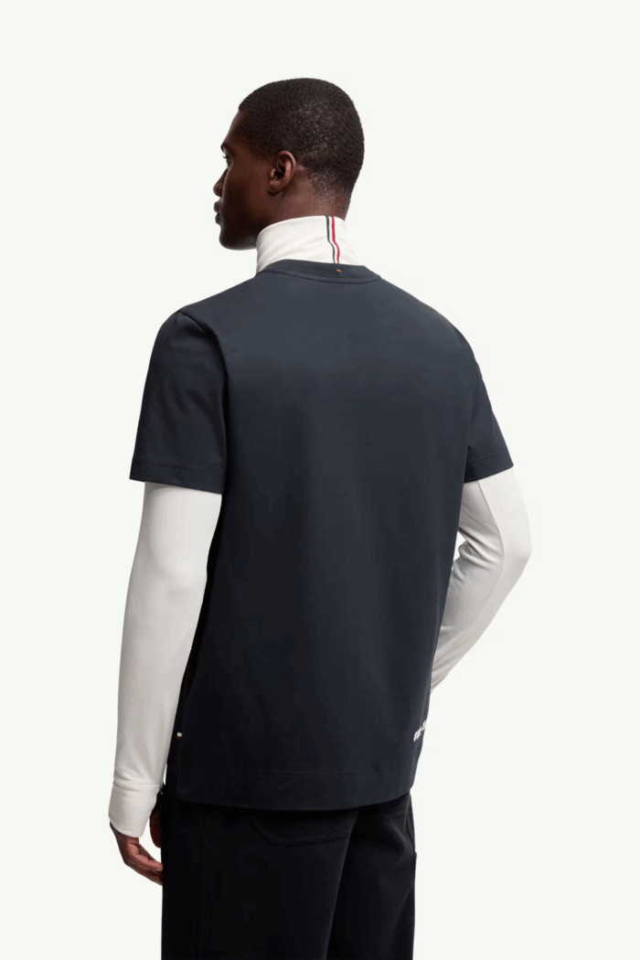 Tee-Shirt Logo Grenoble Coton Marine
