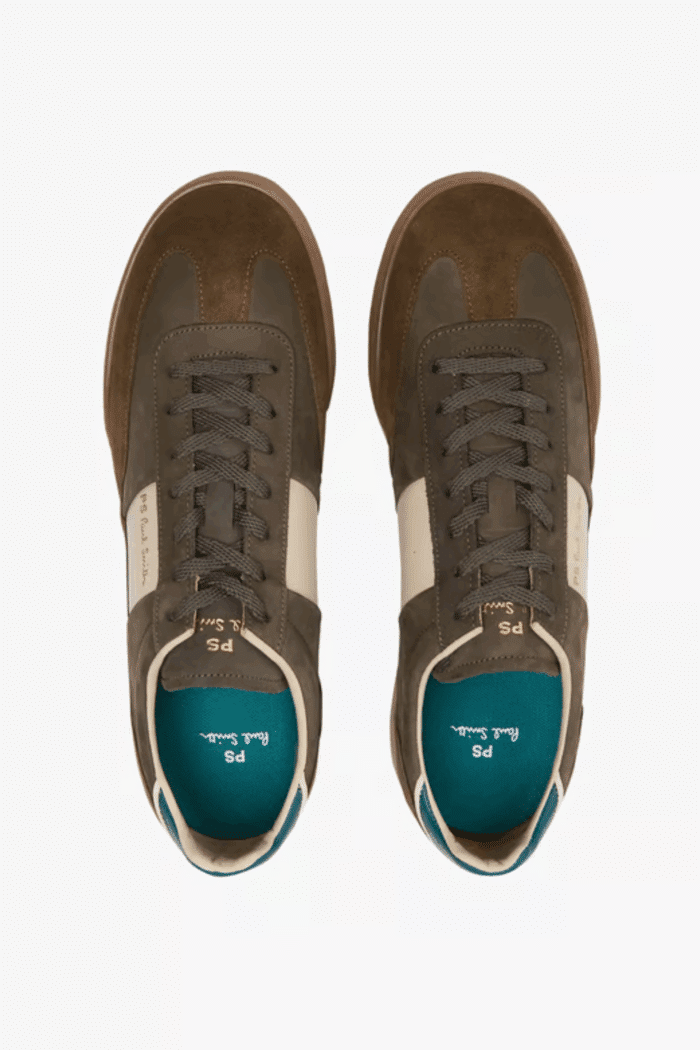 Sneakers Dover Cuir Kaki