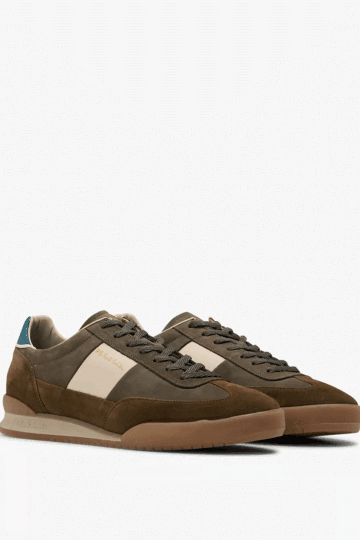 Sneakers Dover Cuir Kaki