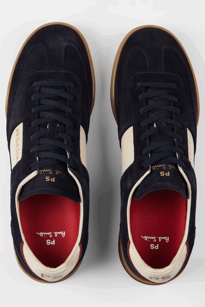 Sneakers Dover Cuir Marine