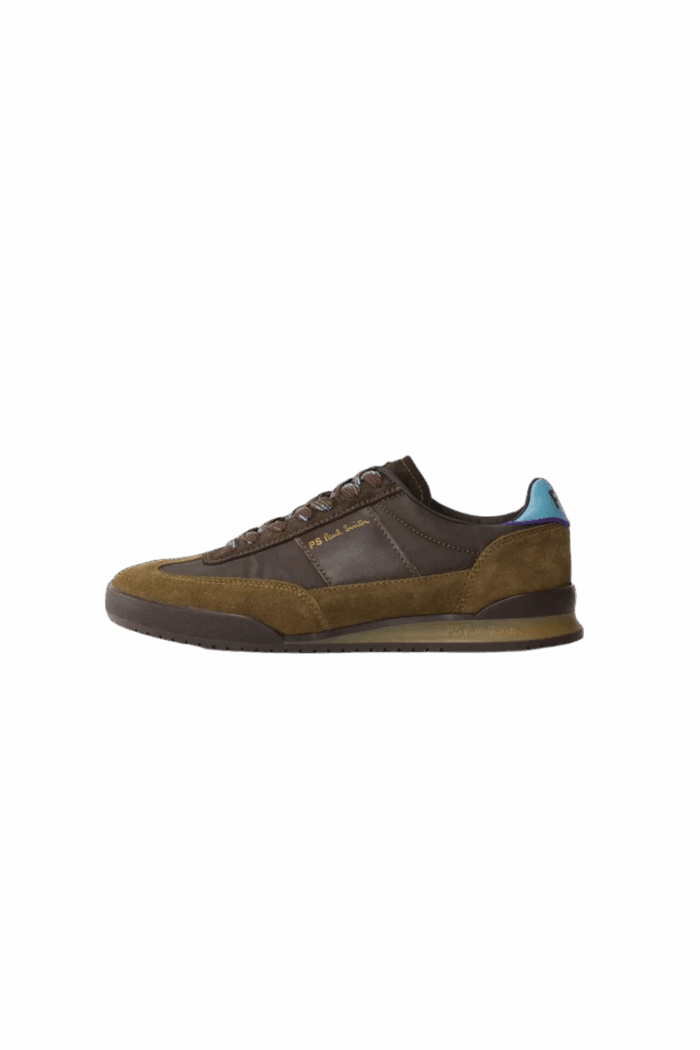 Sneakers Dover Cuir Marron.