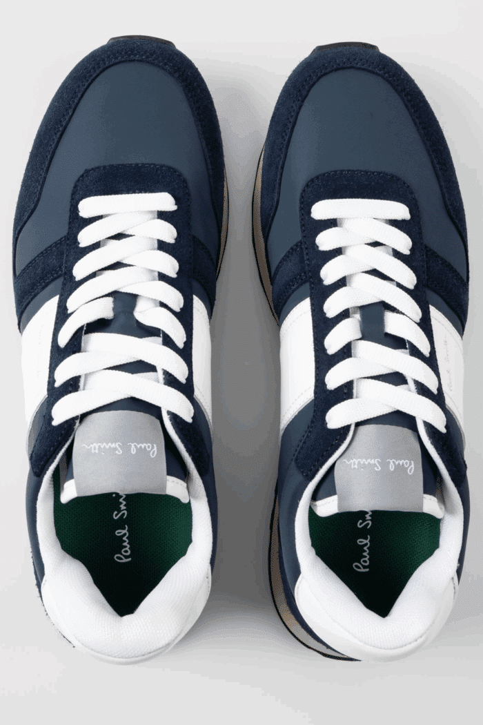 Sneakers Eighties Cuir Marine