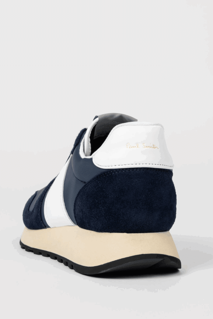 Sneakers Eighties Cuir Marine