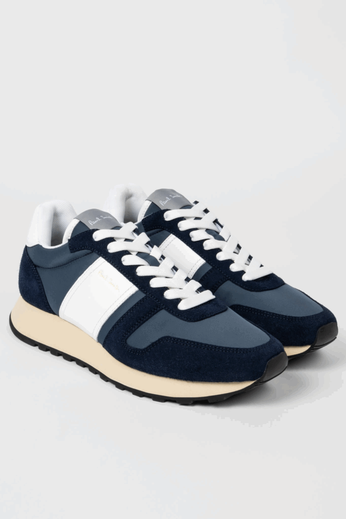 Sneakers Eighties Cuir Marine