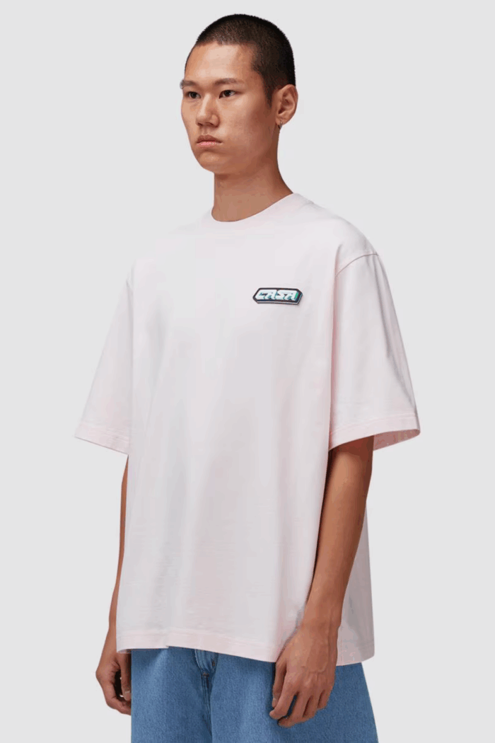 Tee-Shirt Oversize Casa Racing Rose
