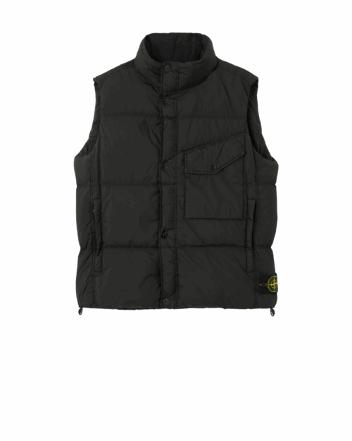 Gilet Doudoune Nylon Noir