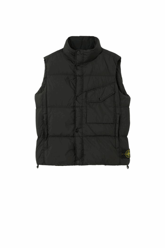 Gilet Doudoune Nylon Noir