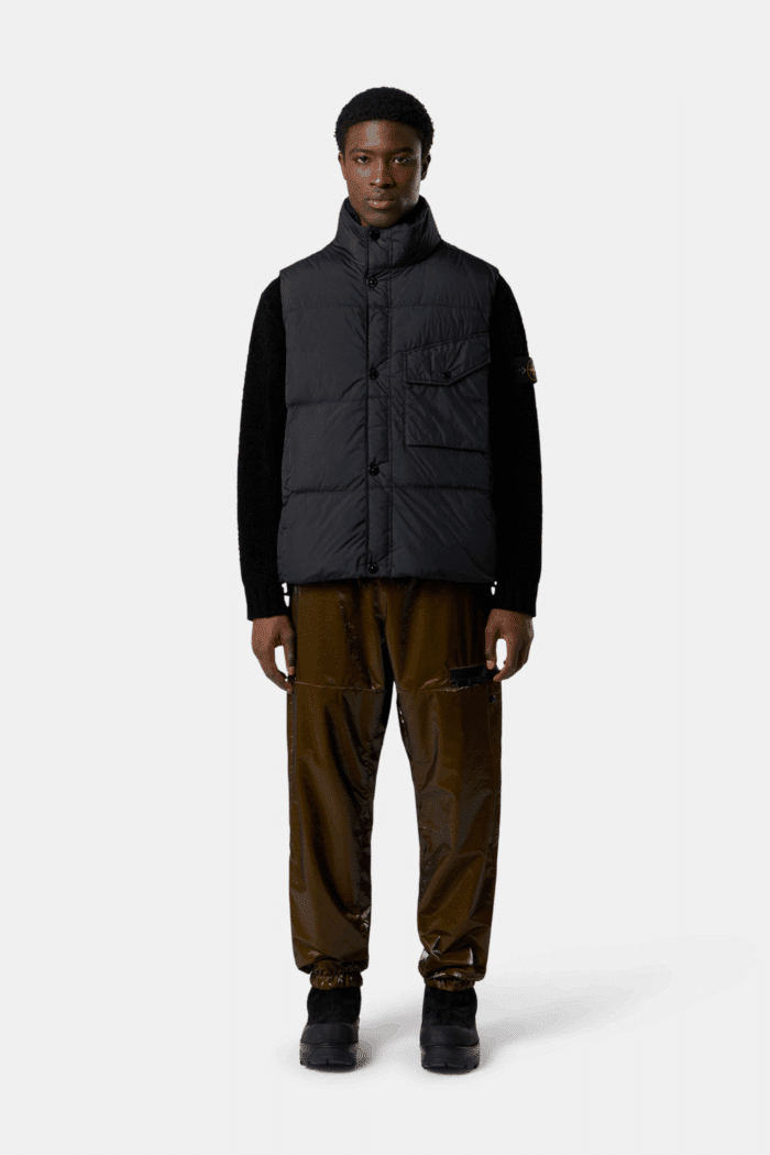 Gilet Doudoune Nylon Noir