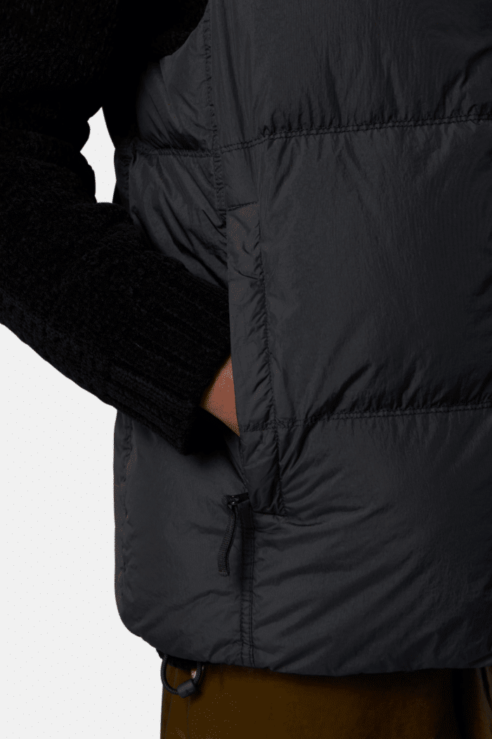 Gilet Doudoune Nylon Noir