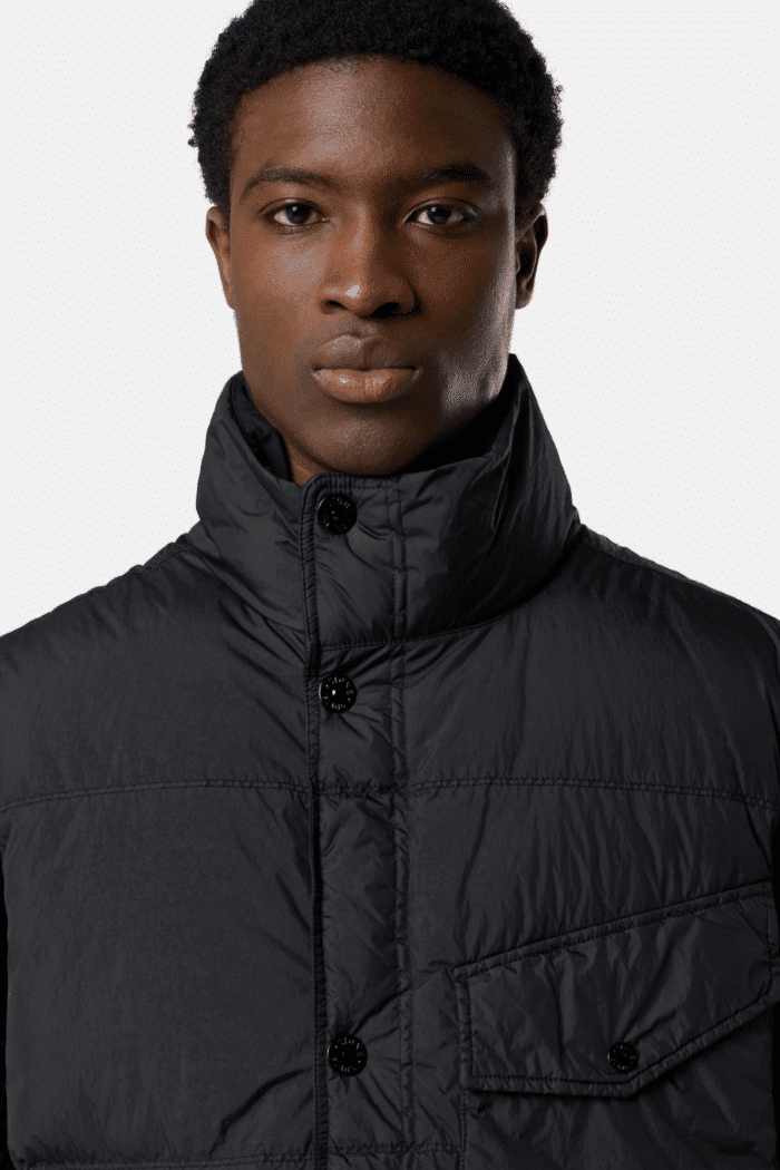 Gilet Doudoune Nylon Noir
