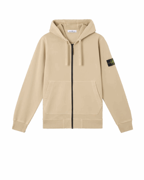 Hoodie Zippé Coton Désert