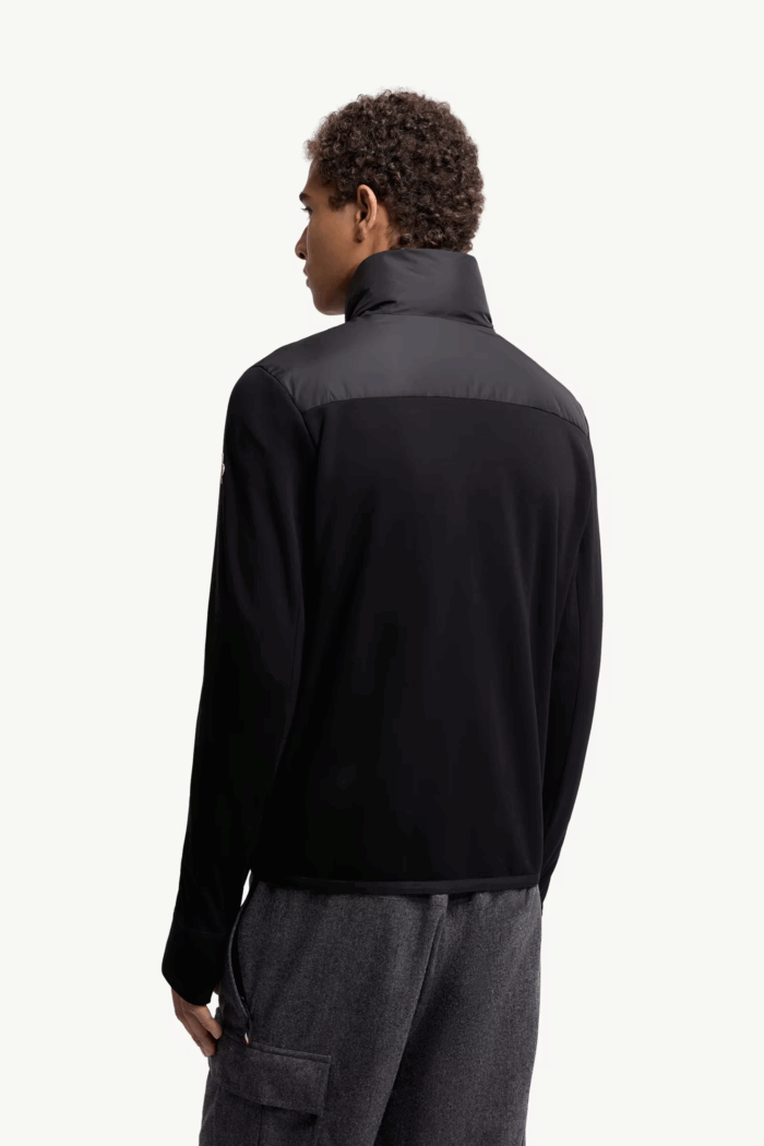 Cardigan Matelassé Noir Ligne Grenoble