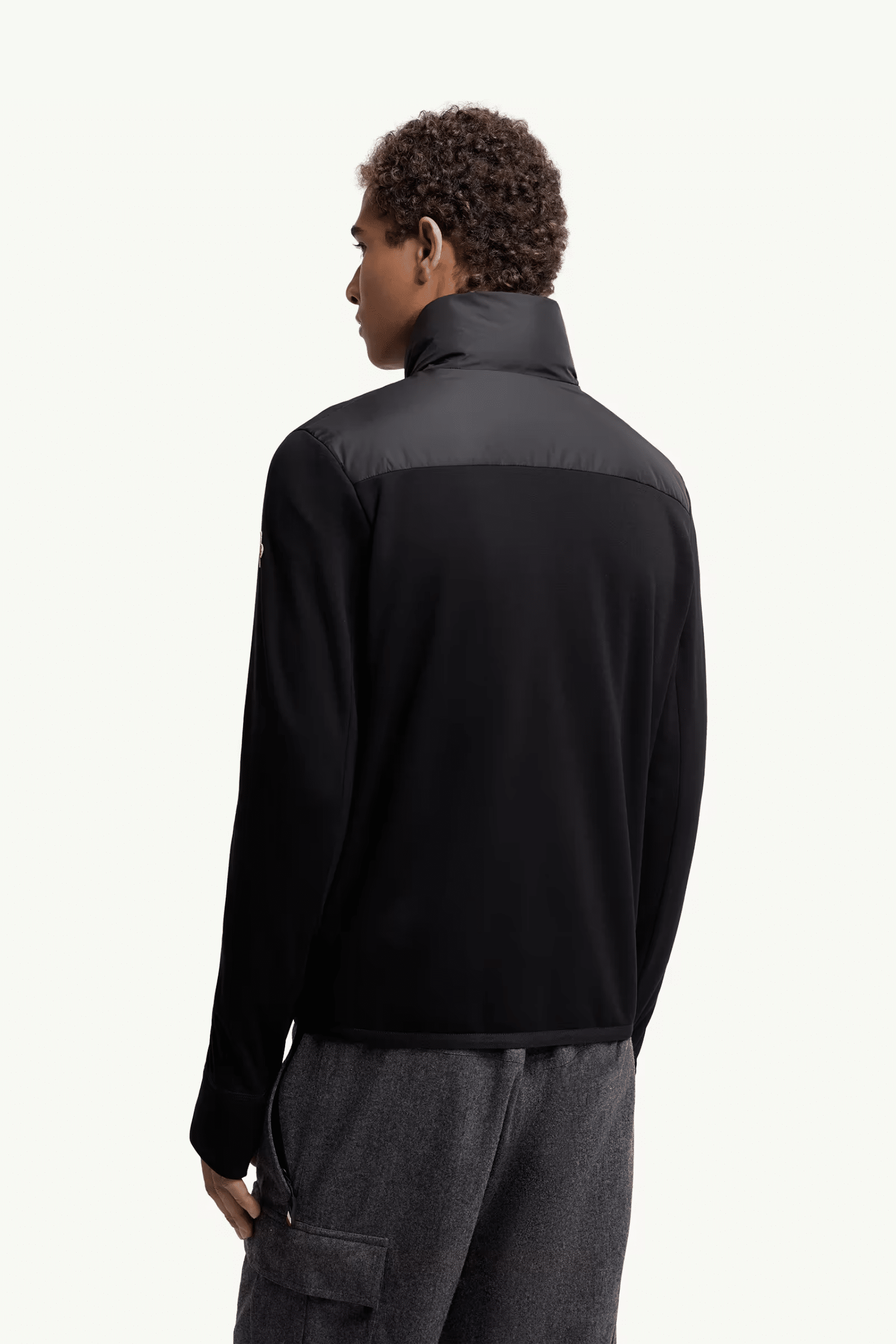 Cardigan Matelassé Noir Ligne Grenoble