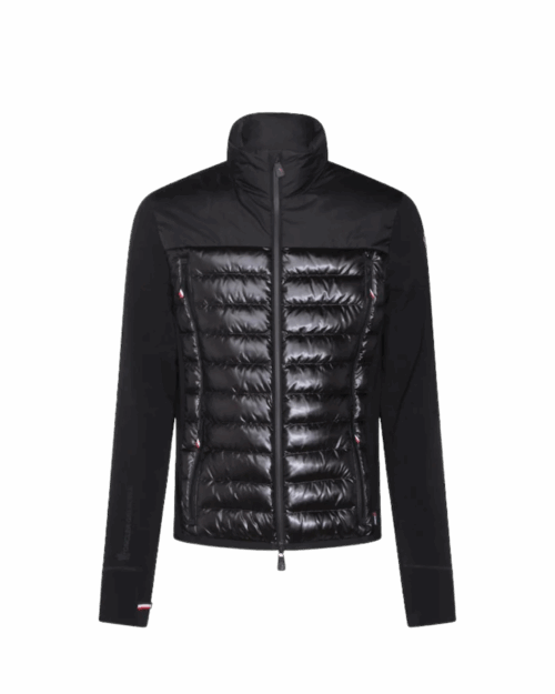Cardigan Matelassé Noir Ligne Grenoble