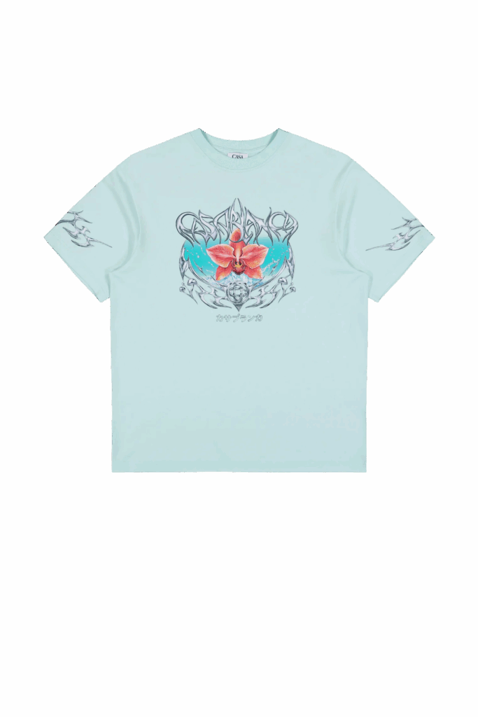 Tee-Shirt Oversize Blades Bleu Ciel