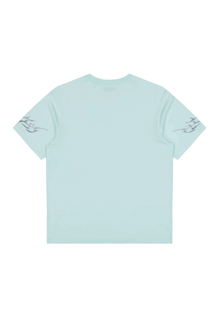 Tee-Shirt Oversize Blades Bleu Ciel