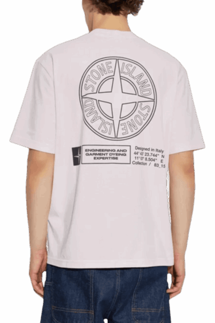 Tee-Shirt Logo Coton Rose