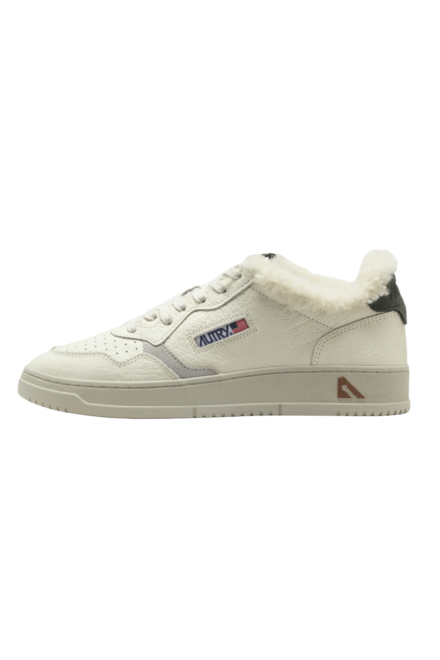 Sneakers Medalist Cuir Blanc Vert