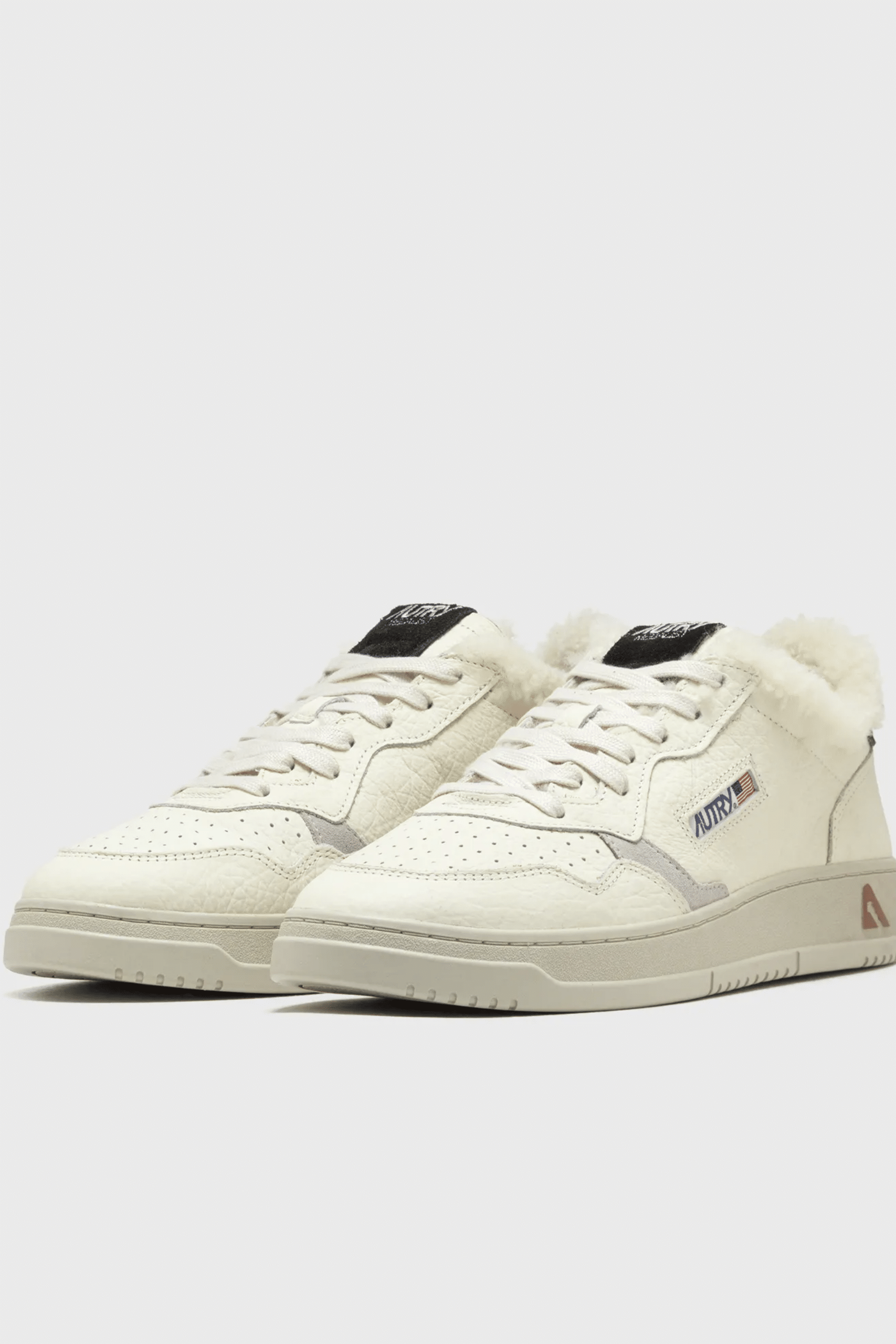 Sneakers Medalist Cuir Blanc Vert