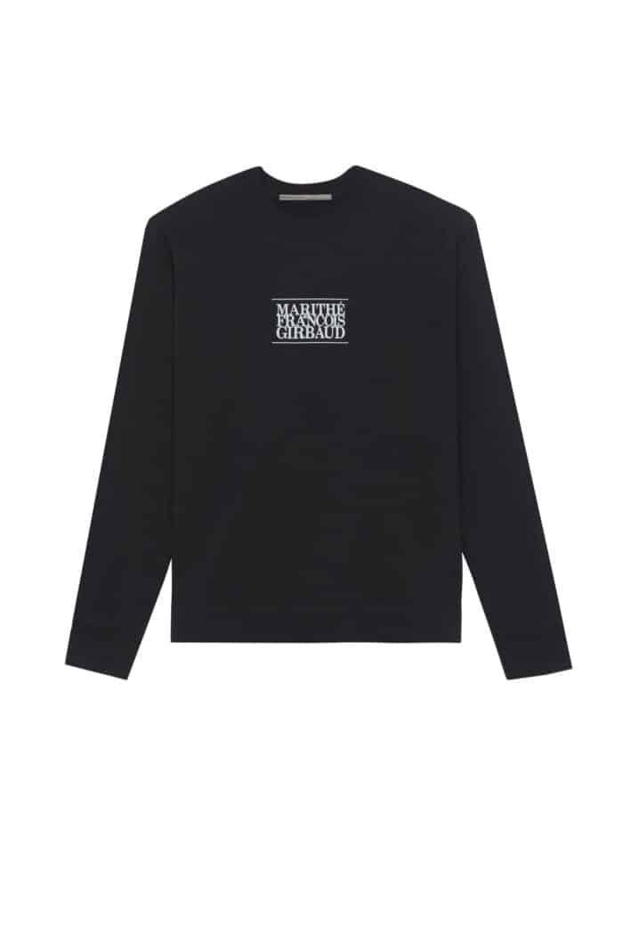Sweat Regular Coton Noir