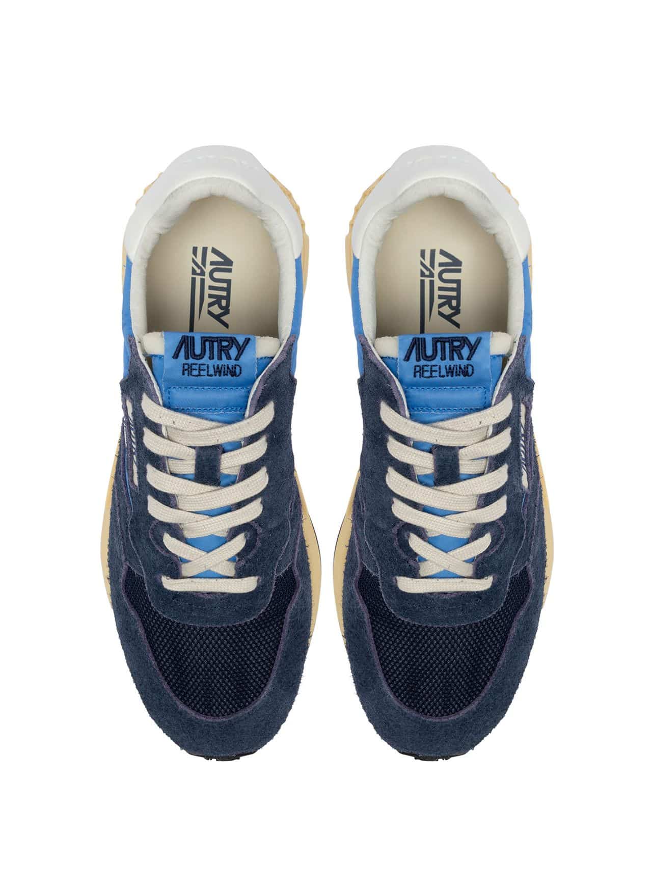 Sneakers Medalist Daim Nylon Mesh Bleu