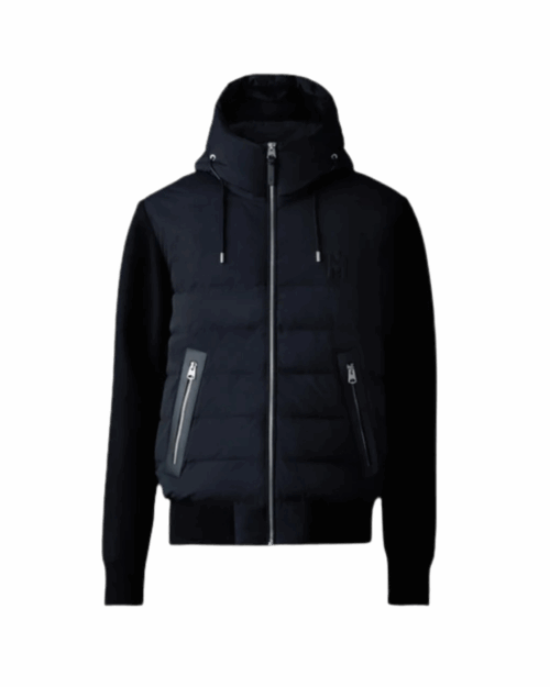 Veste Bi-Matière ANDREW-Z Noir