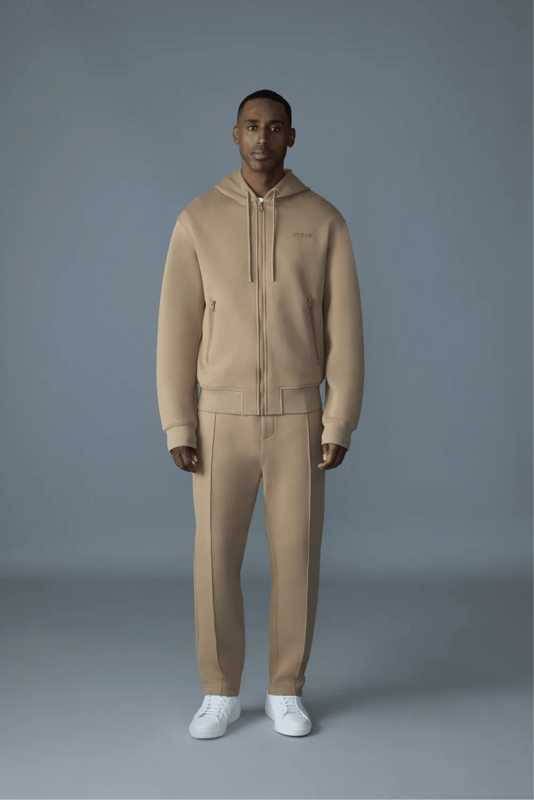 Sweat Capuche KRYSTOS Camel