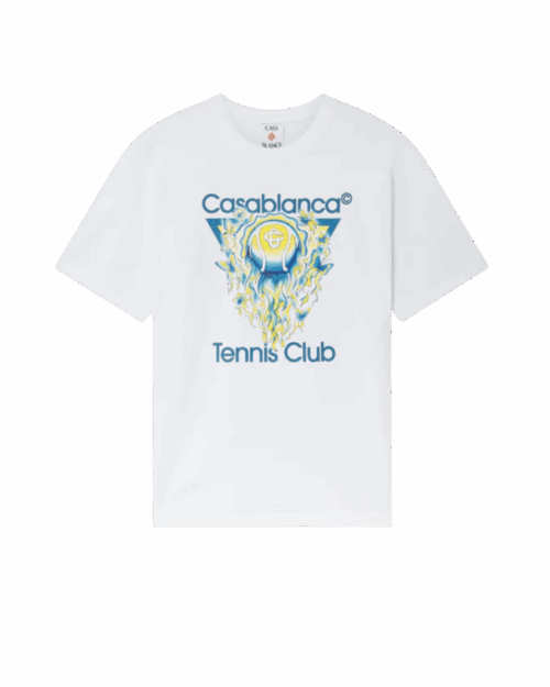 Tee-Shirt Tennis Club Icon Blanc
