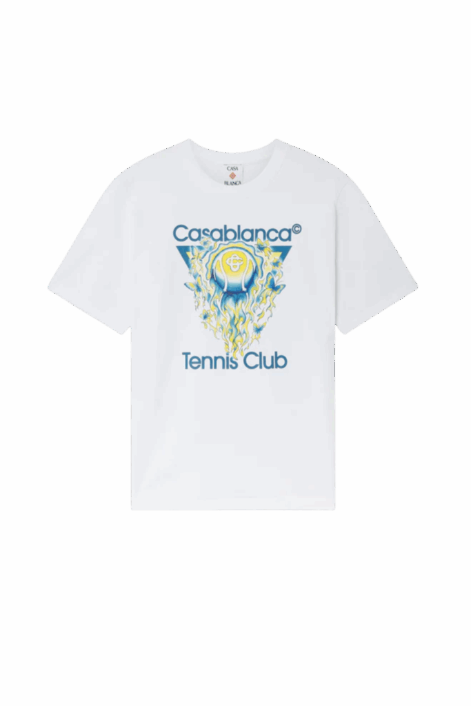Tee-Shirt Tennis Club Icon Blanc
