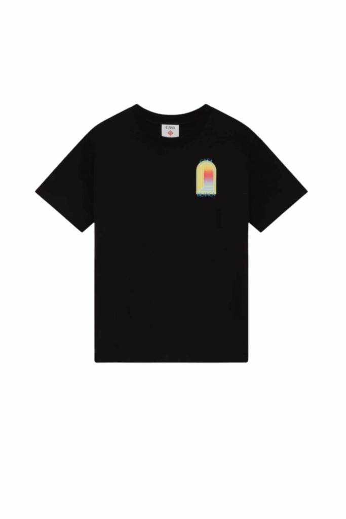 Tee-Shirt L'Arche Coton Noir