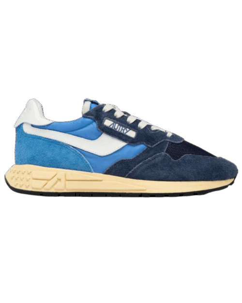 Sneakers Medalist Daim Nylon Mesh Bleu