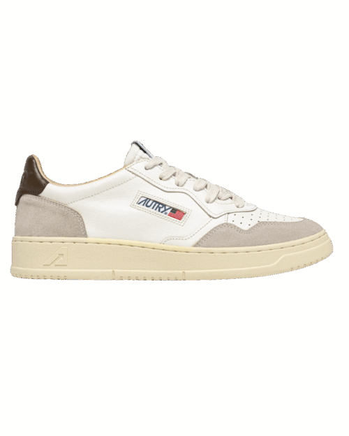 Sneakers Medalist Cuir Blanc Teck