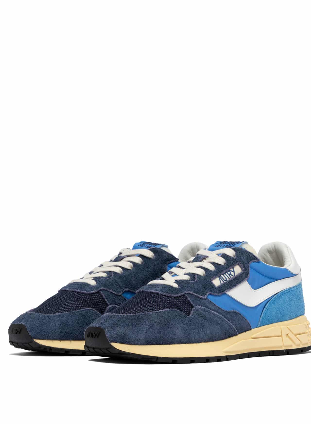 Sneakers Medalist Daim Nylon Mesh Bleu