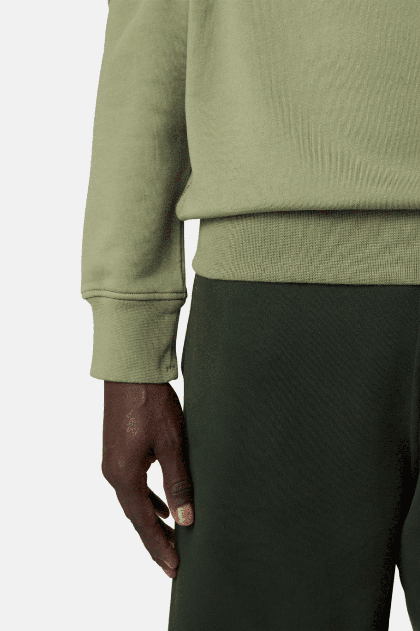 Sweat Molleton Sauge