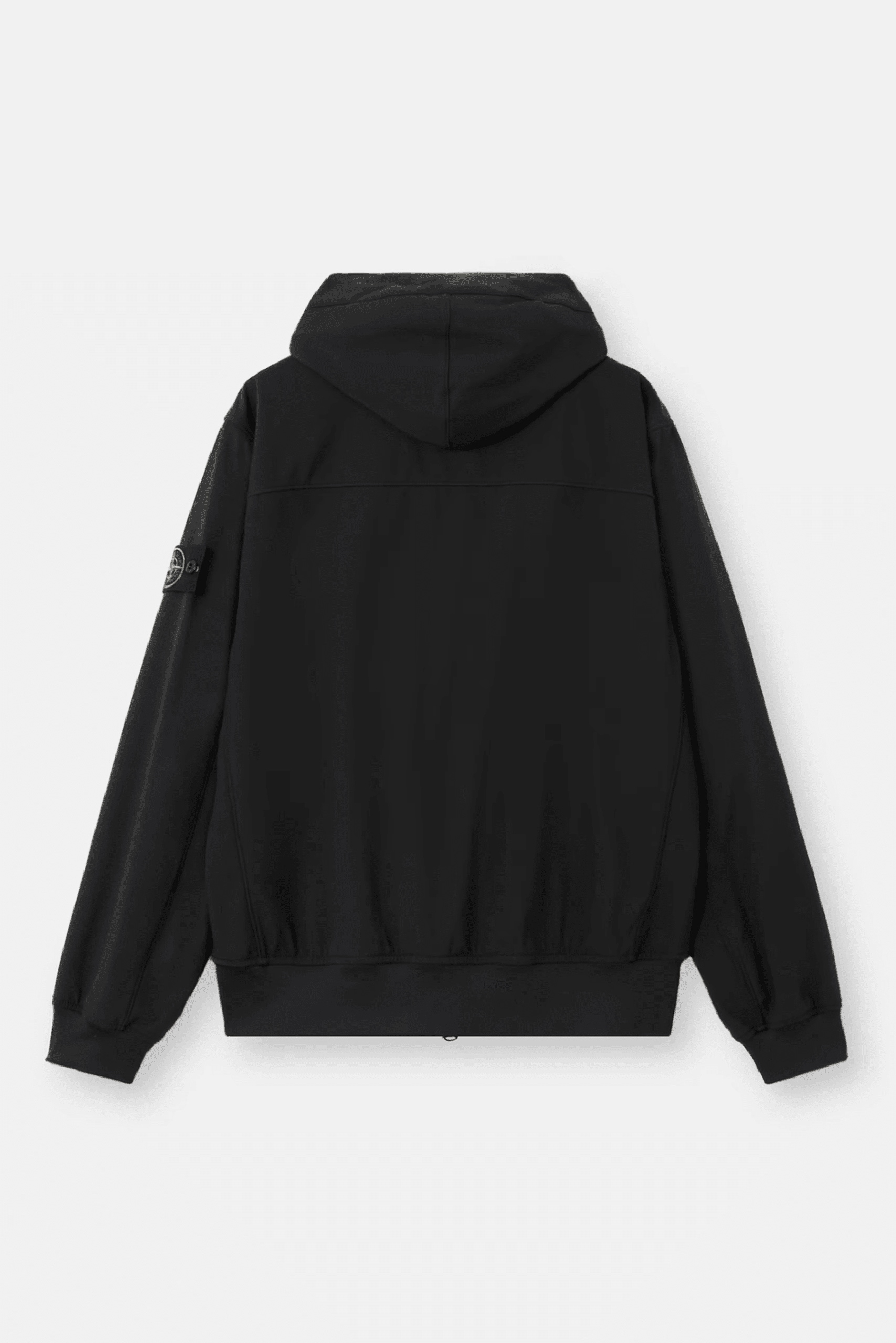 Blouson Capuche Polyester Noir