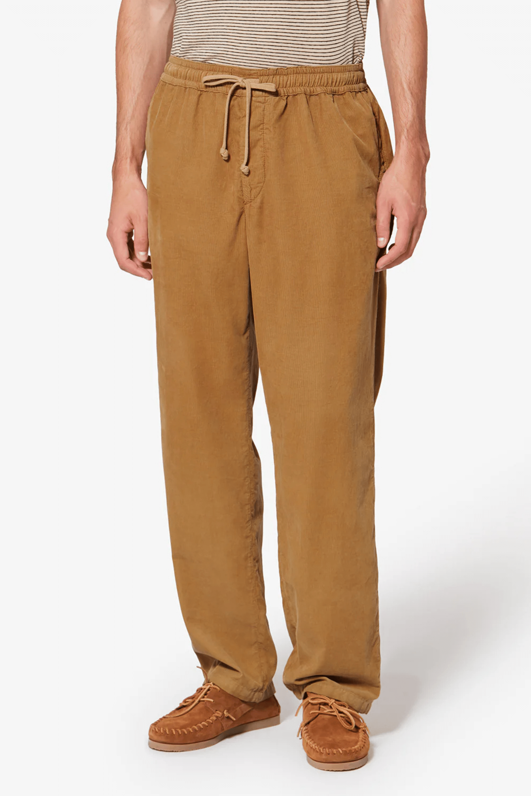 Pantalon Velours Nirlen Bronze