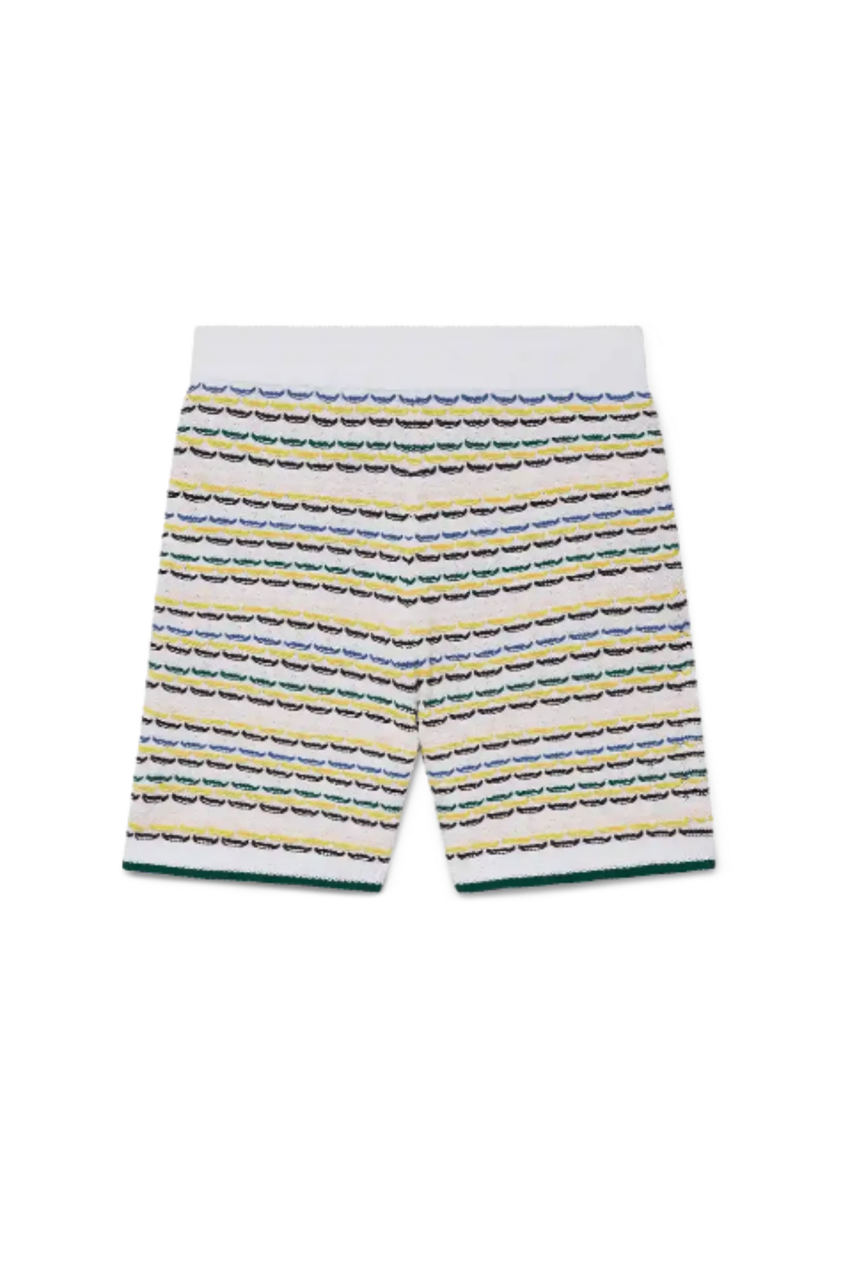 Short Coton Point de Tricot Losange