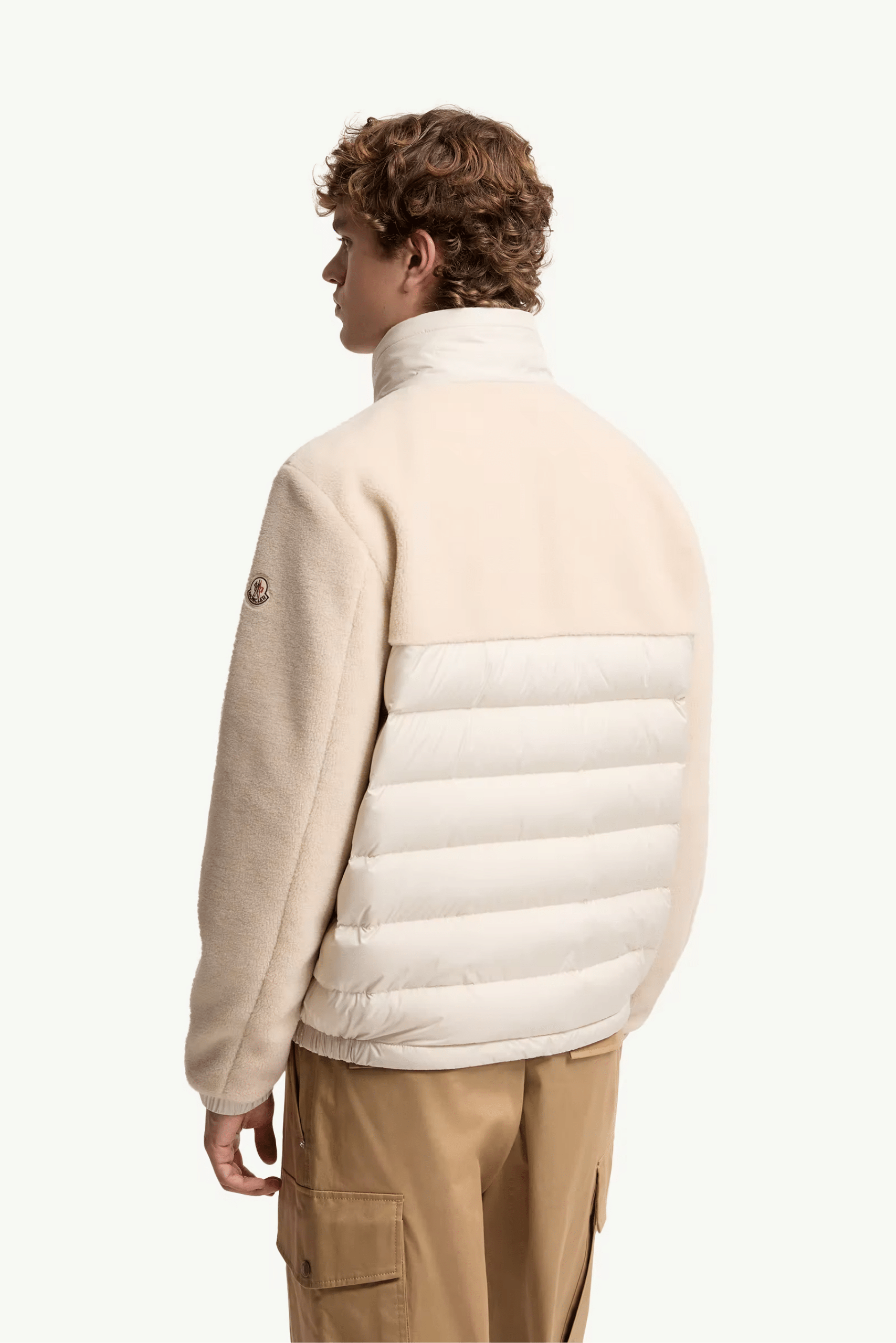 Doudoune Courte en Teddy Mistral