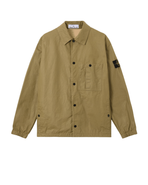 Surchemise Coton Double Revêtement Kaki